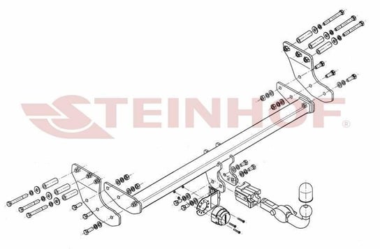 Hak holowniczy Steinhof V-302 Steinhof