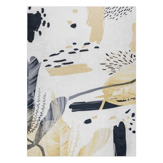 Hakano, Dywan krótkowłosy abstrakcyjny ARLEN ABSTRACT2 120x170 cm, Biały HAKANO