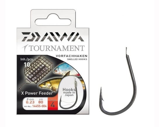 Haki z przyponami Daiwa Tournament Feeder nr 8 - 8 Daiwa