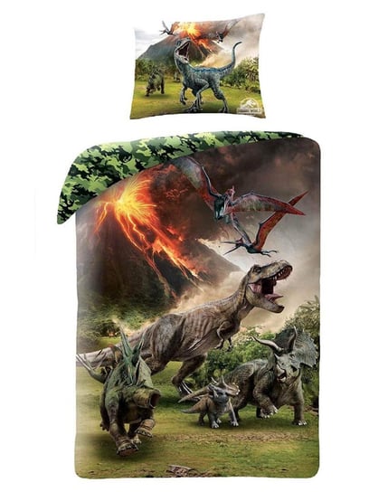 Halantex, Dinozaur T-rex, Pościel dziecięca, 140x200 cm Halantex