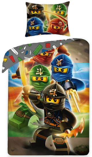 Halantex, Lego Ninjago, Pościel dziecięca, 140x200 cm Halantex