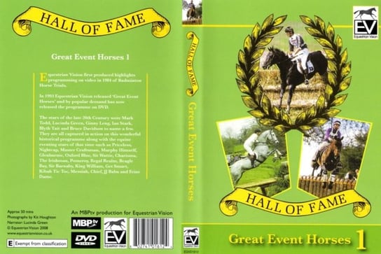 Hall of Fame: Great Event Horses 1 (brak polskiej wersji językowej) Equestrian Vision