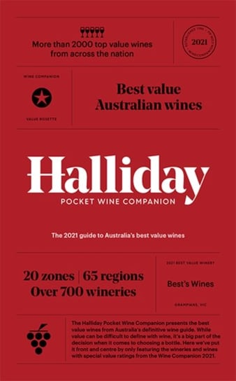 Halliday Pocket Wine Companion 2021 Halliday James