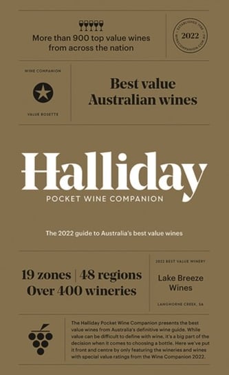 Halliday Pocket Wine Companion 2022: The 2022 Guide to Australias Best Value Wines James Halliday