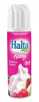 Halta Spray Per Dolci Bita Śmietana w Sprayu 250g Inna producent