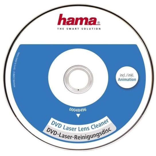 HAMA 00048496 DVD do czyszczenia głowicy odczytu laserowego Inna marka