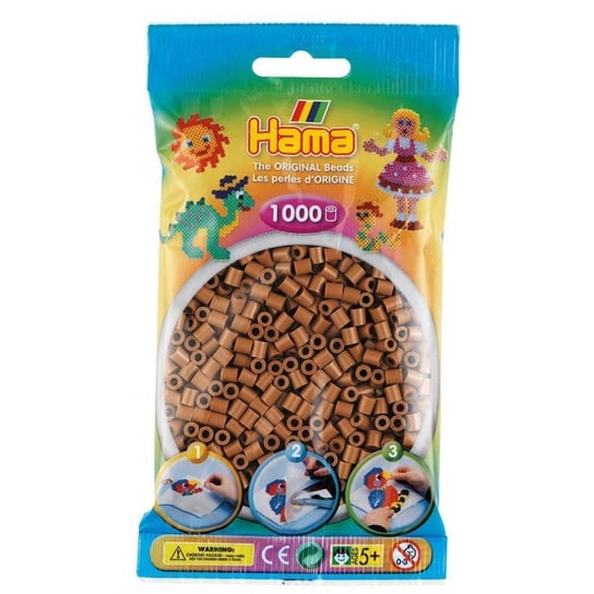 Hama 207-76 - Kolor Nugat - 1000 Koralików Hama Midi Hama