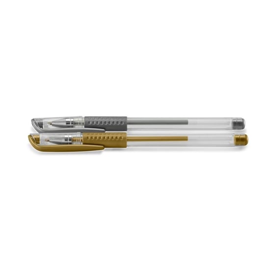 Hama, Classic Zestaw 2 Długopisów Żelowych Złoty/Srebrny Hama