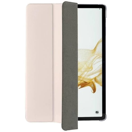 Hama Fold Clear Portfolio Samsung Galaxy Tab S7, Samsung Galaxy Tab S8 różowe, przezroczyste etui na tablet Hama
