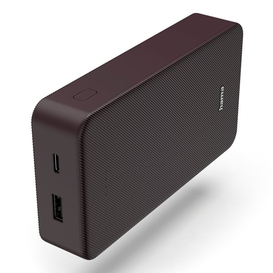 Hama, hama power pack color 20 20000 mah, bordowy Hama