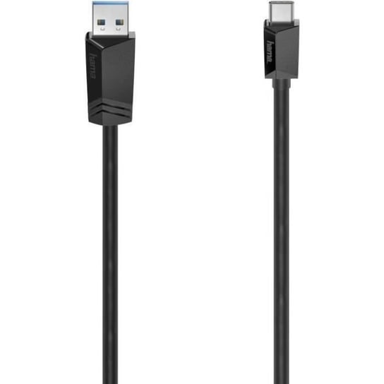 Hama Kabel USB 1 m USB 3.2 Gen 2 (3.1 Gen 2) USB A USB C Czarny () - 00200657 Inna marka