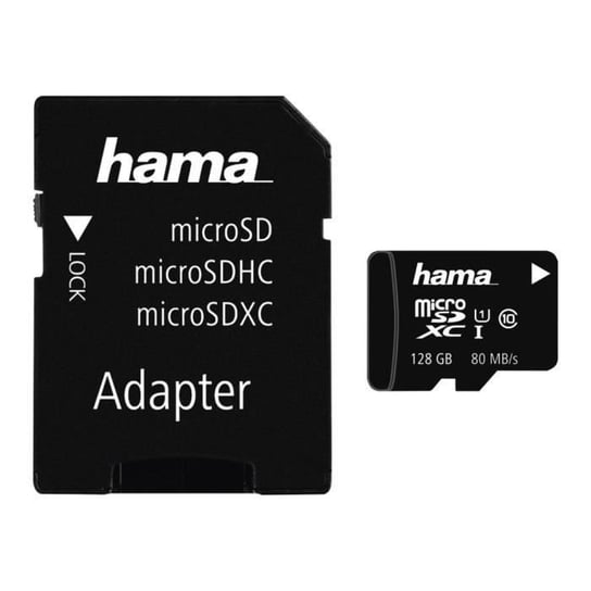 Hama Karta pamięci flash microSDXC UHS-I 128 GB UHS Class 1 - Class10 Inna marka