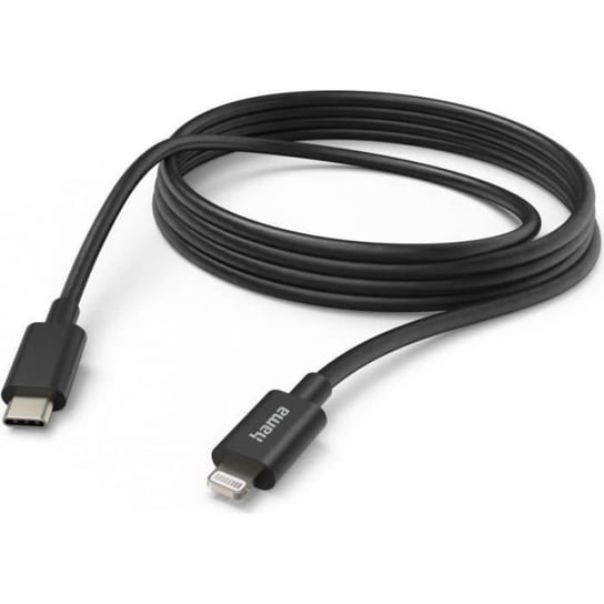 Hama Ladekabel, USB-C - Lightning, 3 m, Czarny () - 00201599 Inna marka