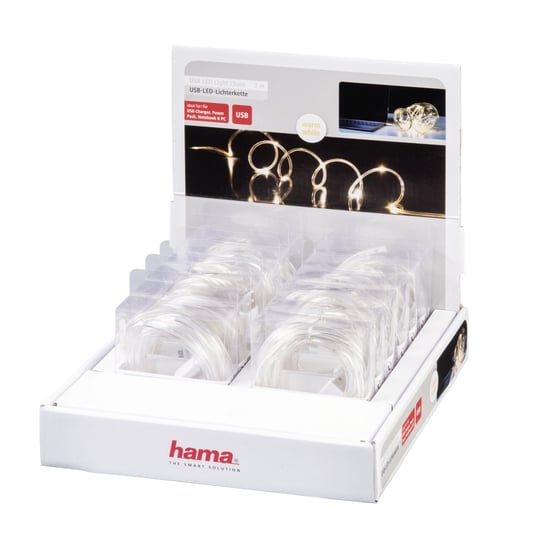 Hama, Łańcuch LED, barwa biała ciepła Hama