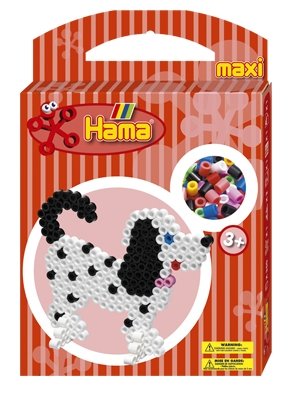 Hama Maxi, Pies, układanka z koralików, 350 elementów Hama