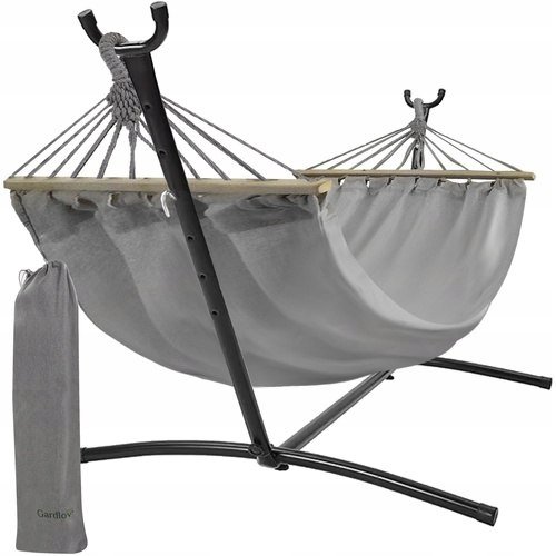 Hamak ogrodowy 200x150cm Gardlov ze stelażem 25466 Gardlov