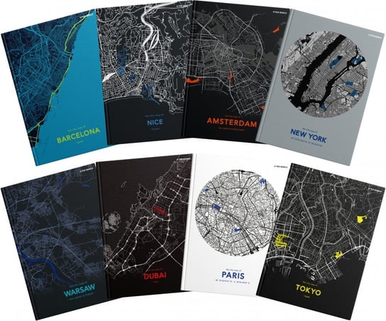 Hamelin, Brulion, A5, Top2000 Monochrome Mapping, 96 Kartek, Kratka, Z Marginesem Hamelin
