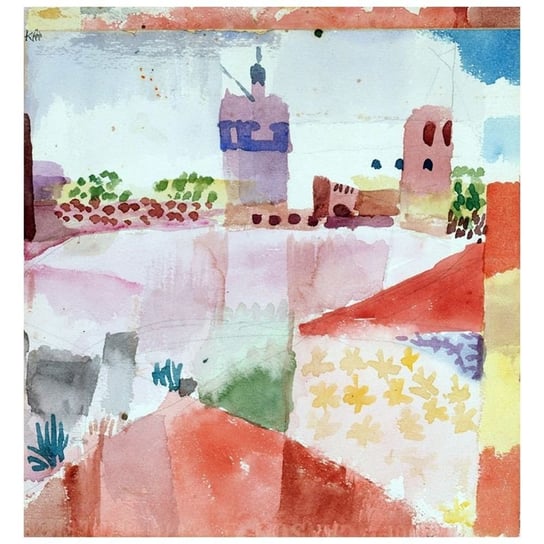 Hammamet With The Mosque - Paul Klee 80x85 Legendarte