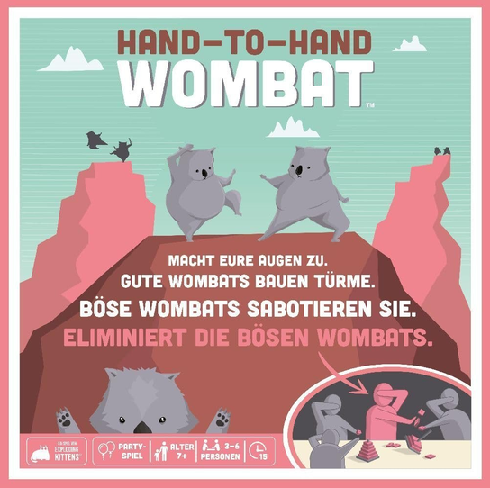 Hand-to-Hand Wombat Exploding Kittens