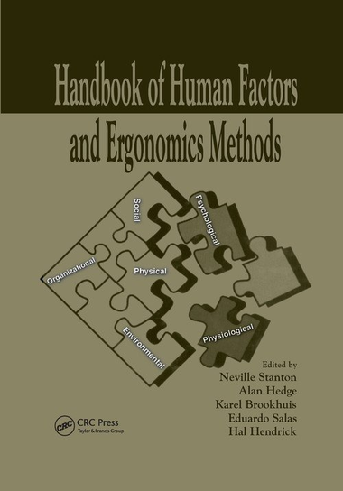 Handbook of Human Factors and Ergonomics Methods - W opisie | Książka w ...