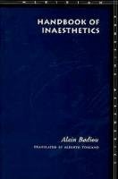 Handbook of Inaesthetics Badiou Alain