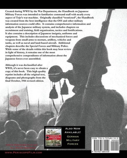 Handbook on Japanese Military Forces War Department Technical Manual Department War