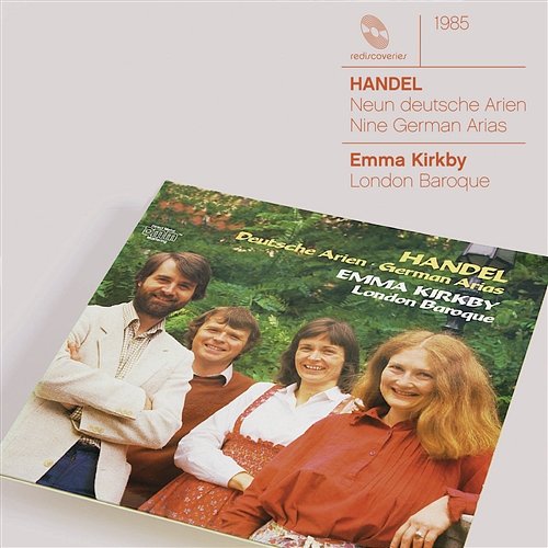 Handel 9 German Arias HWV 202-210 Dame Emma Kirkby, London Baroque