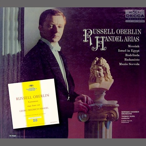 Handel: Arias Russell Oberlin, The Baroque Chamber Orchestra, Thomas Dunn