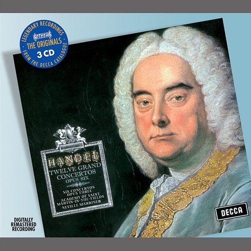 Handel: Concerti Grossi Op.3 & Op.6 Academy of St Martin in the Fields, Sir Neville Marriner