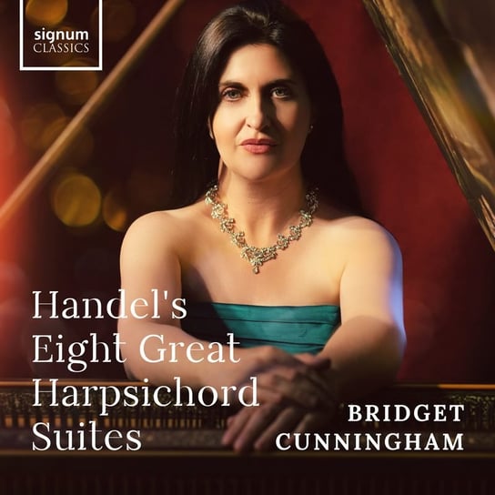 Handel: Eight Great Harpsichord Suites Cunningham Bridget