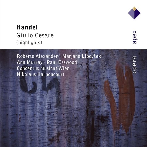 Handel: Giulio Cesare in Egitto, HWV 17, Act 1 Scene 4: No. 4, Aria, "Priva son d'ogni conforto" (Cornelia) Nikolaus Harnoncourt