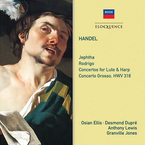 Handel: Organ Concerto No.6 In B Flat, Op.4 No.6, HWV 294 - arr. Thurston Dart as Concerto for Harp & Lute - 2. Larghetto Desmond Dupre, Osian Ellis, Thurston Dart, Philomusica of London, Granville Jones