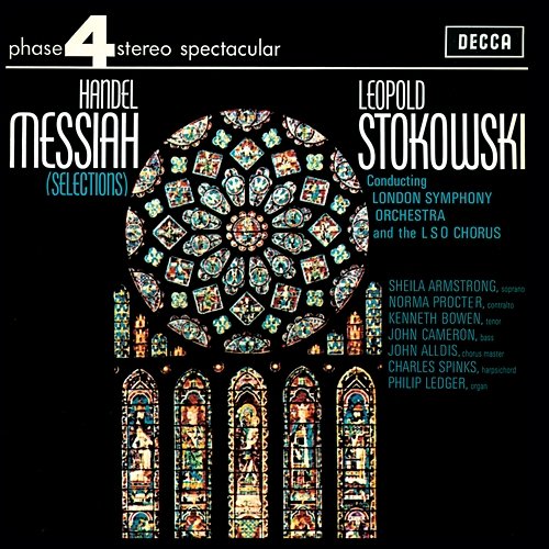 Handel: Messiah, HWV 56 / Pt. 1 - Pifa (Pastoral Symphony) Charles Spinks, Philip Ledger, London Symphony Orchestra, Leopold Stokowski