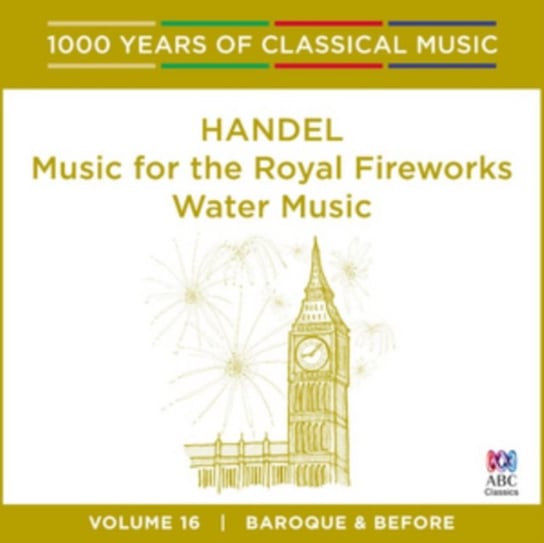 Handel: Music for the Royal Fireworks/Water Music Various Artists