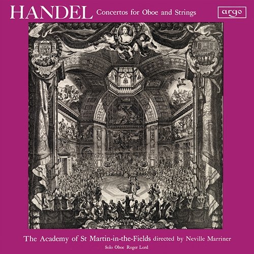Handel: Oboe Concertos Nos. 1–3; Recorder Concertos Academy of St Martin in the Fields, Sir Neville Marriner