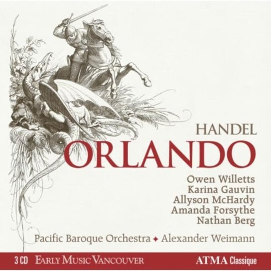 Handel: Orlando Willets Owen, McHardy Allyson, Gauvin Karina