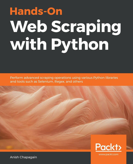 Hands-On Web Scraping with Python - ebook epub Anish Chapagain