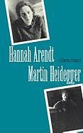 Hannah Arendt/Martin Heidegger Ettinger Elzbieta