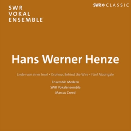 Hans Werner Henze: Lieder Von Einer Insel/... SWR Music