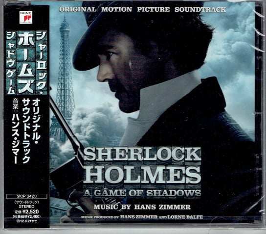 HANS ZIMMER Sherlock Holmes Game of Shadows JAPAN (SICP-3423) Zimmer Hans