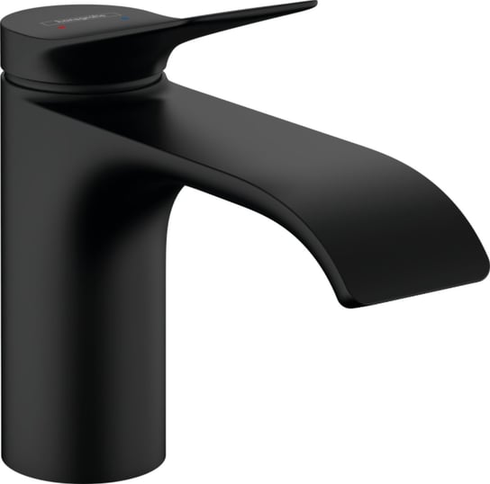 Hansgrohe Vivenis bateria umywalkowa stojąca EcoSmart czarny mat 75010670 Inna marka