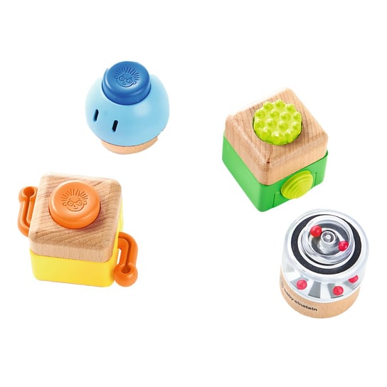 Hape, Baby Einstein, 4 kostki sensoryczne, 800851 Hape