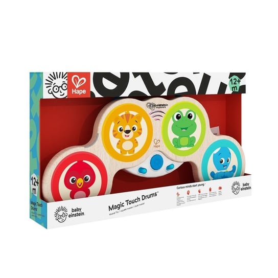 Hape Baby Einstein, Magiczne dotykowe bębenki, 800803 Hape