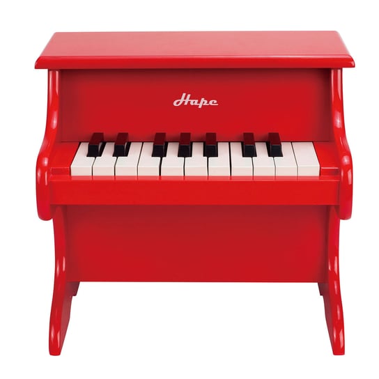 Hape, pianino dla dzieci, czerwone Hape