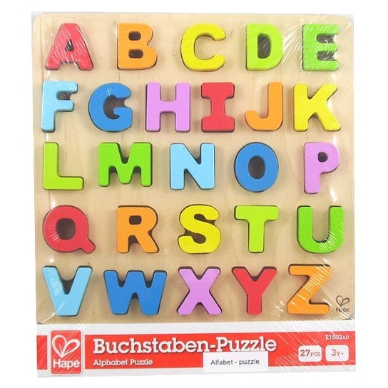 Hape, zabawka edukacyjna Alfabet puzzle Hape