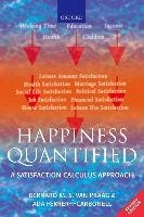 Happiness Quantified: A Satisfaction Calculus Approach Praag Bernard, Ferrer-I-Carbonell Ada