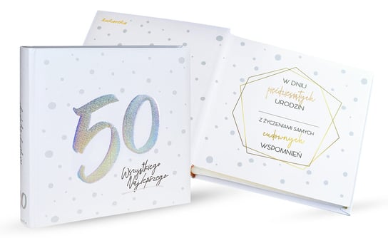 Happy Album Has-007 Urodziny 50 Kukartka