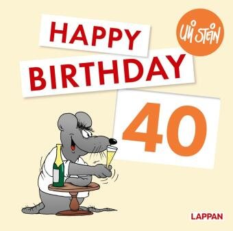 Happy Birthday zum 40. Geburtstag Lappan Verlag