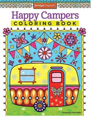 Happy Campers Coloring Book McArdle Thaneeya