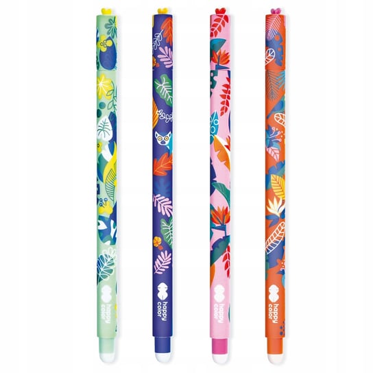 Happy Color, Długopis wymazywalny Długopis wymazywalny Jungle 0.5mm Mix kolorów, 12szt. Happy Color